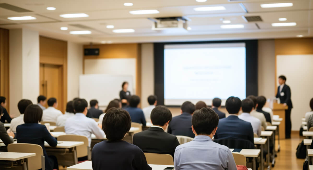 講師による研修のイメージ